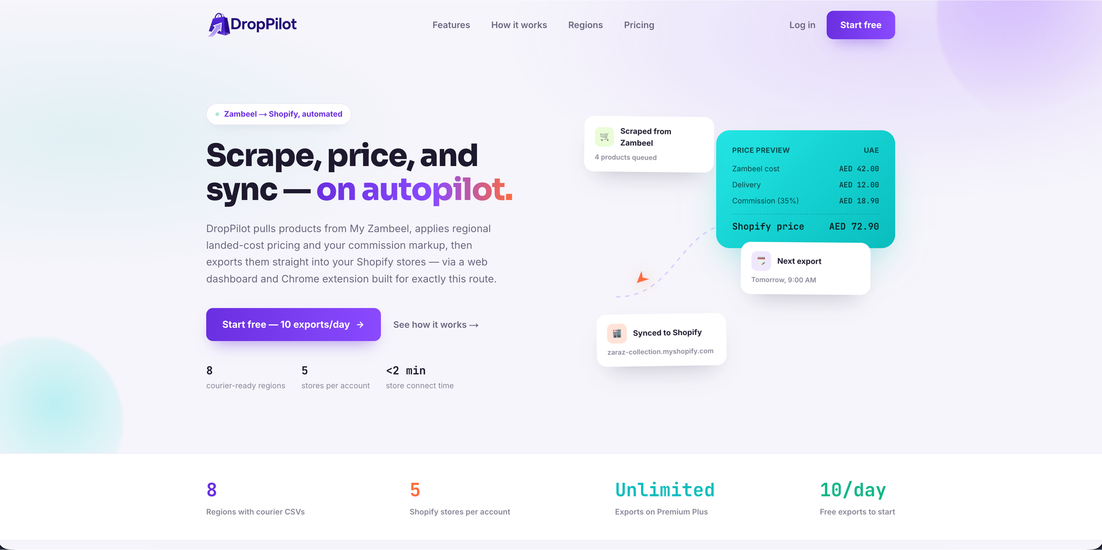Drop Pilot SaaS 