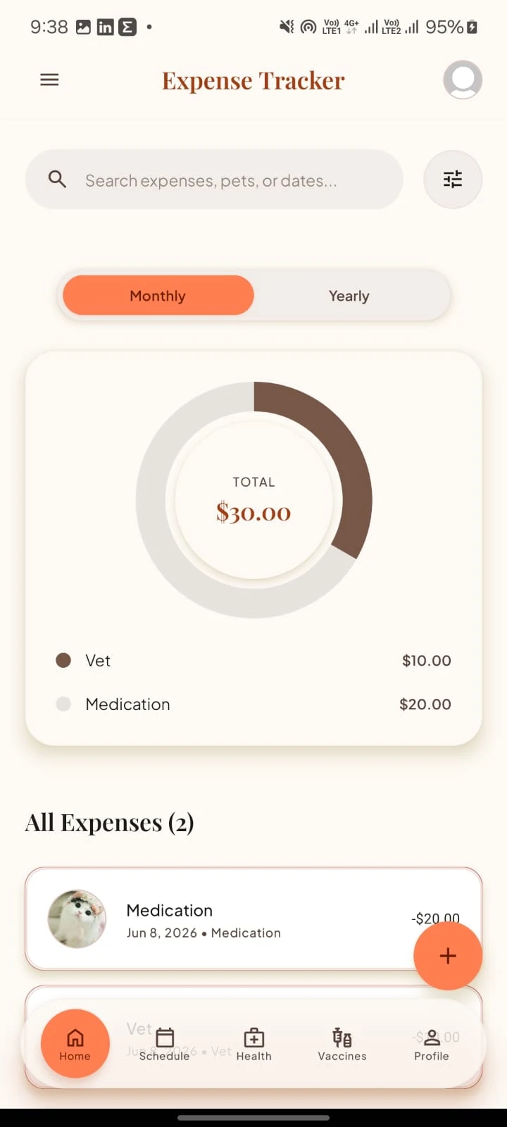 Pet Care Pro – AI-Powered Pet Health & Care Management Platform screenshot 3